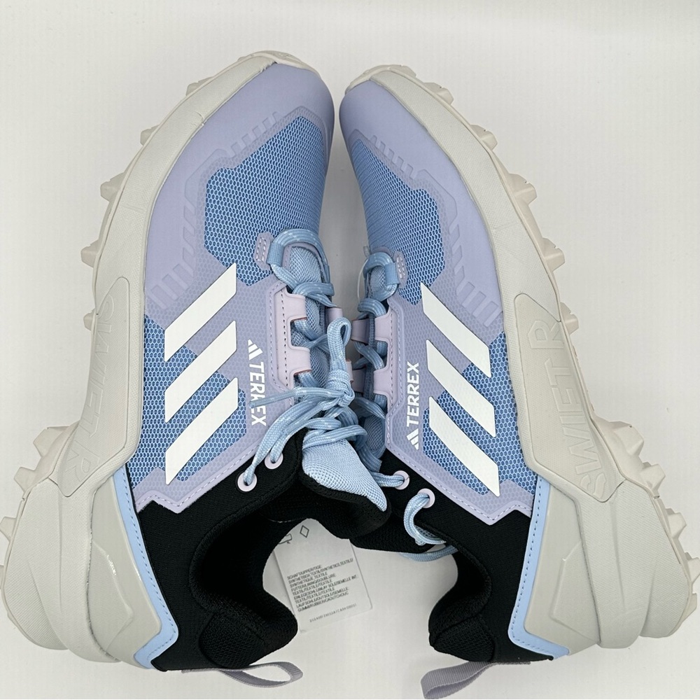 Women’s Adidas Hiking Shoes Size 10 Terrex Swift R3 Blue Dawn HQ1058 New - Picture 6 of 9